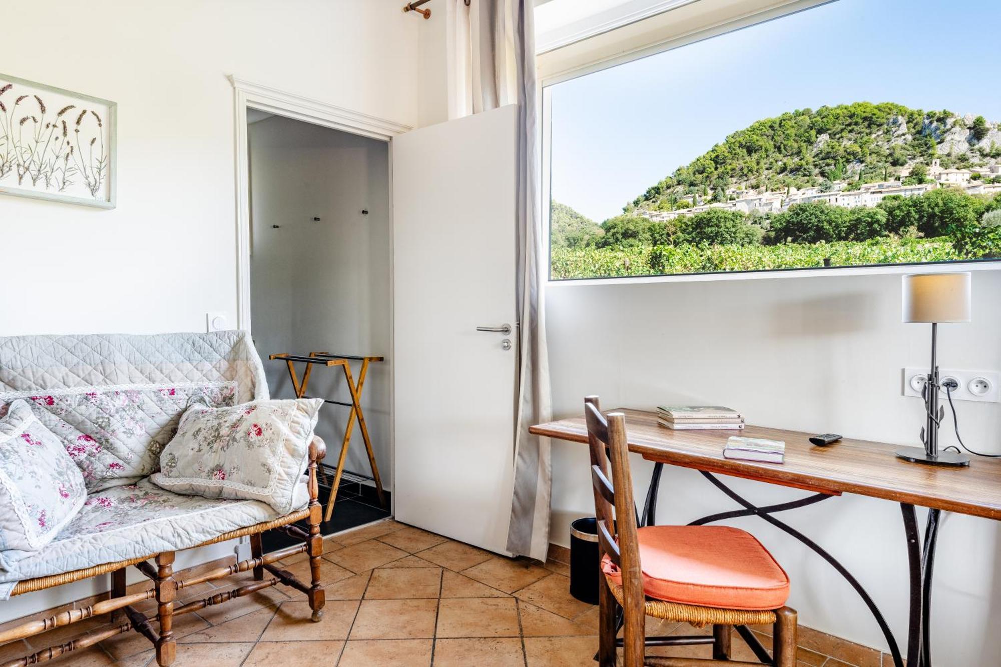 Hotellerie Du Domaine De Cabasse Séguret Exteriör bild