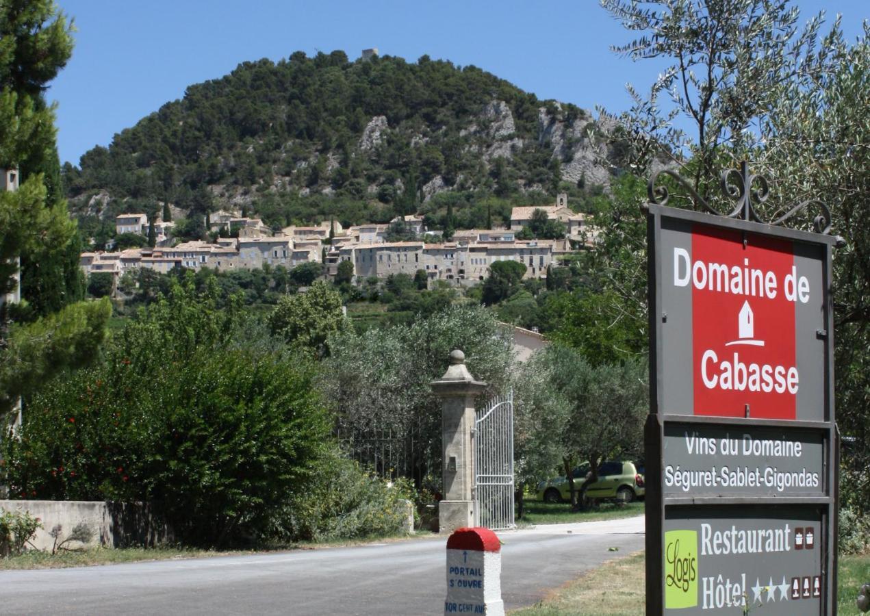 Hotellerie Du Domaine De Cabasse Séguret Exteriör bild