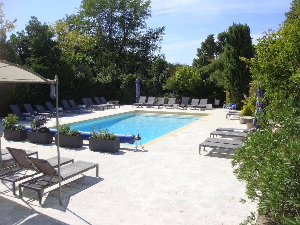 Hotellerie Du Domaine De Cabasse Séguret Exteriör bild